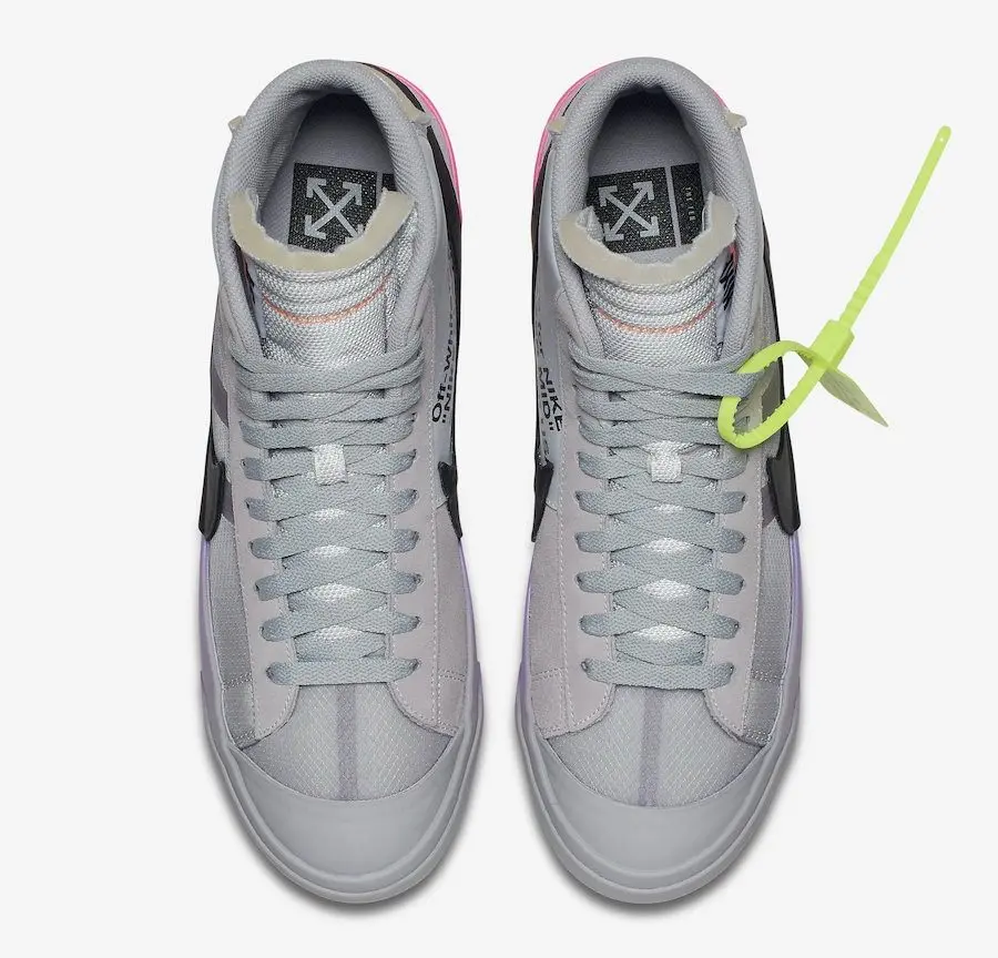 Giày Nike x Off-White Blazer Mid Serena Queen AA3832-002 - Ảnh 4