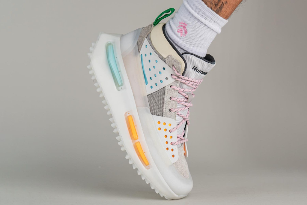 Giày Adidas HU NMD S1 RYAT Pharrell 'Core White' GV6640 - Ảnh 2