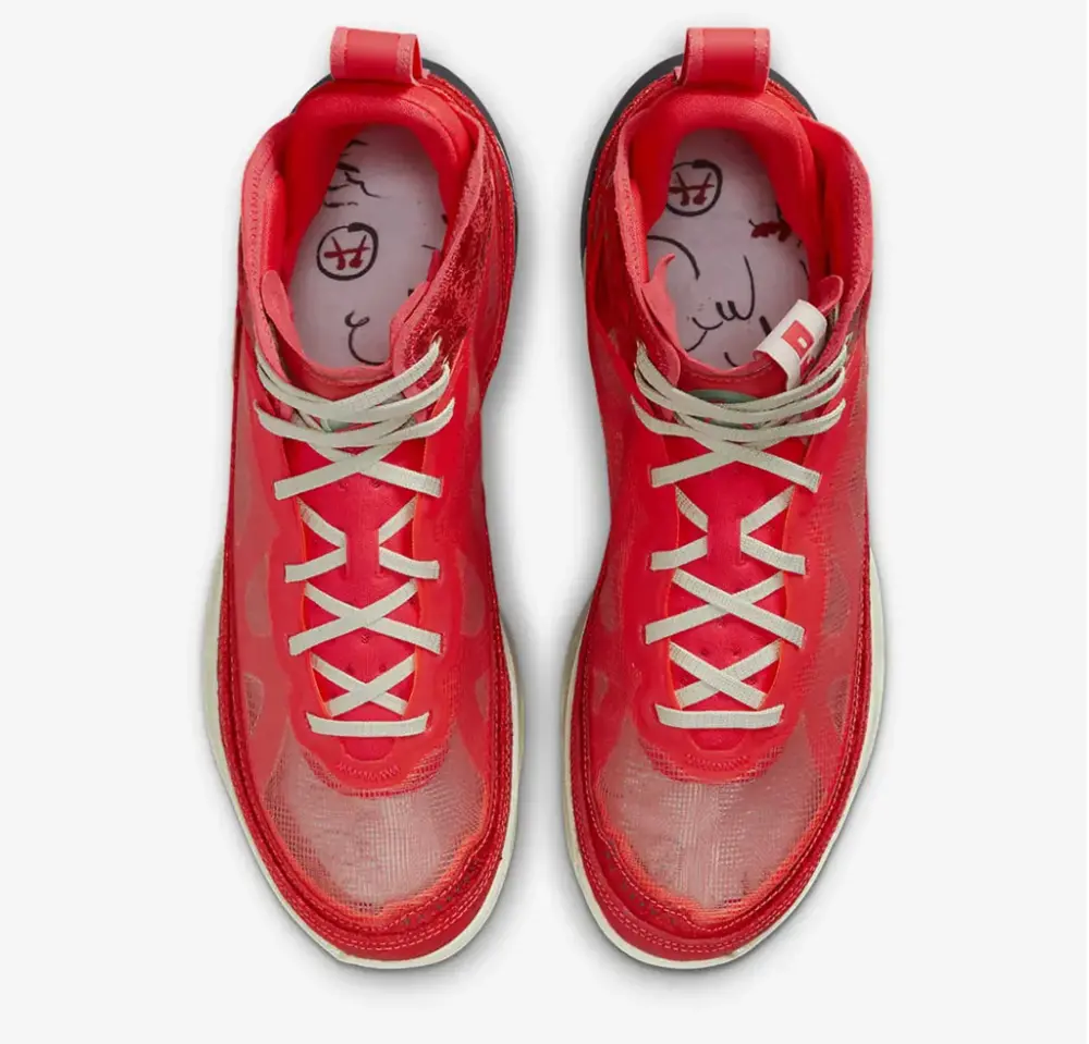 Giày Nike Air Jordan 37 'Rui Hachimura Siren Red' DX1691-600 - Ảnh 7