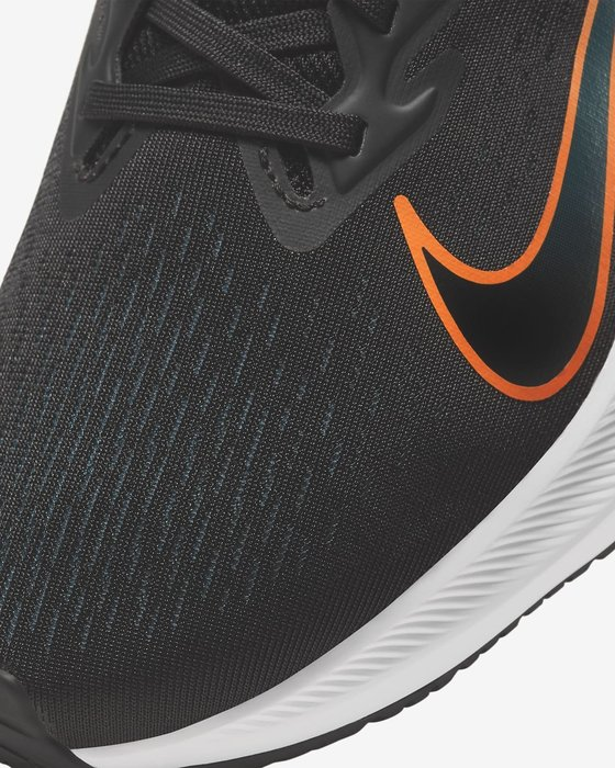 Giày Nike Air Zoom Winflo 7 'Black Atomic Orange' CJ0291-013 - Ảnh 10