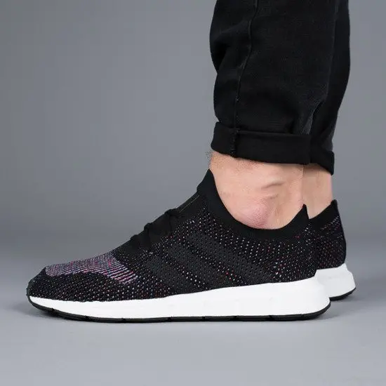 Alternative view of Giày Adidas Swift Run PK 'Core Black Grey' CQ2894