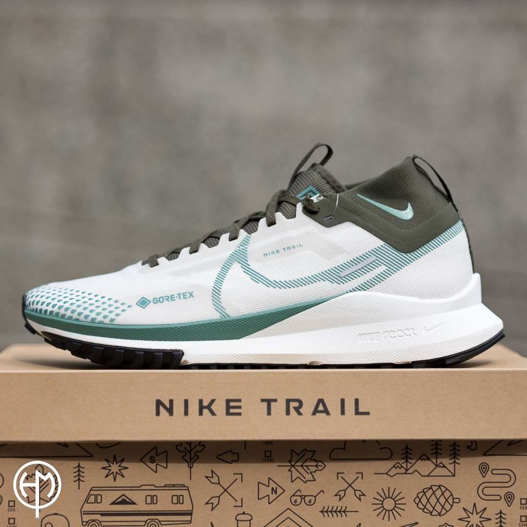 Giày Nike React Pegasus Trail 4 GORE-TEX 'Light Bone' FB2193-001 - Ảnh 4