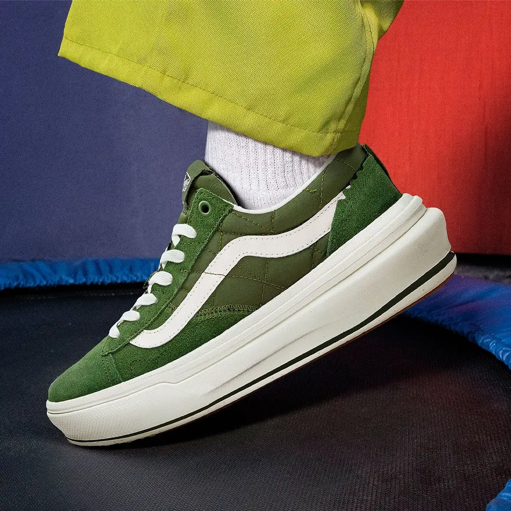 Alternative view of Giày Vans Old Skool Overt Plus CC 'Green' VN0A4BVLE02