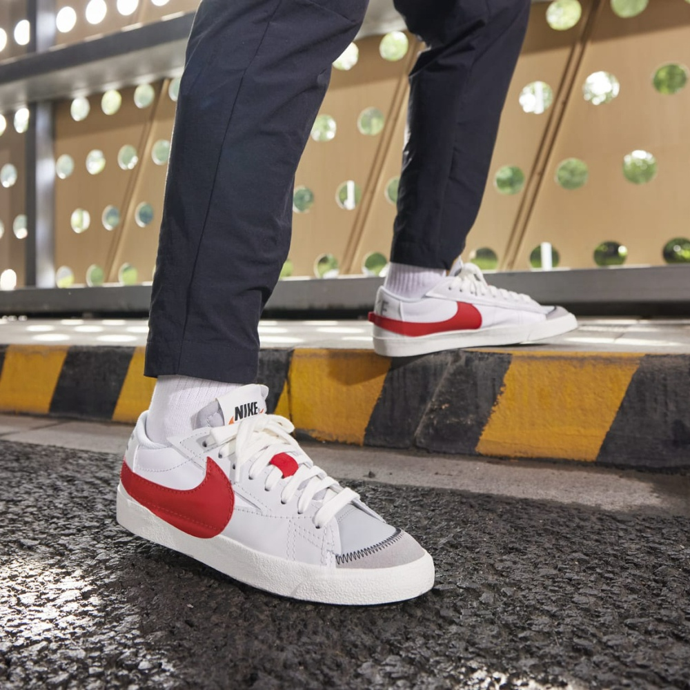Giày Nike Blazer Low ’77 Jumbo ‘Grey Red’ DQ8769-100 - Ảnh 5