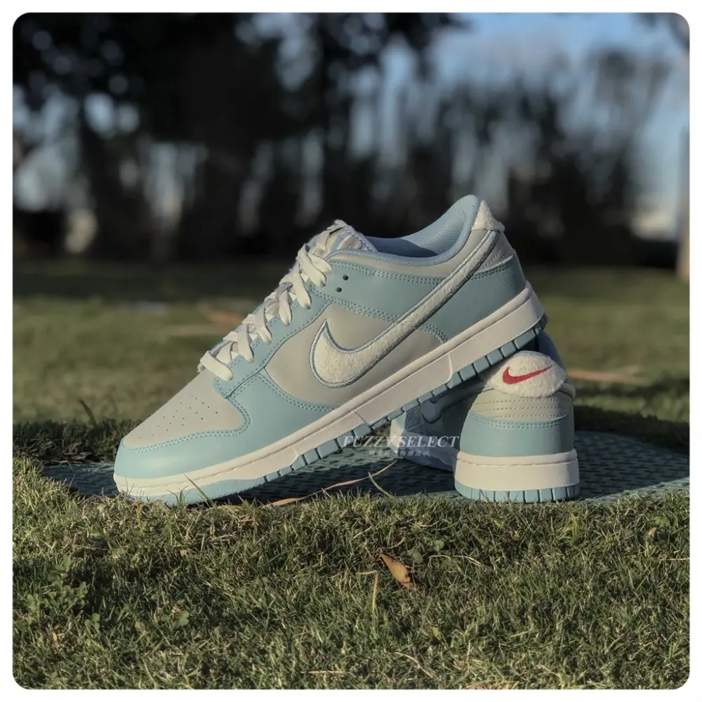 Giày Nike Dunk Low Retro 'Fleece Swoosh Blue' FB1871-011 - Ảnh 6