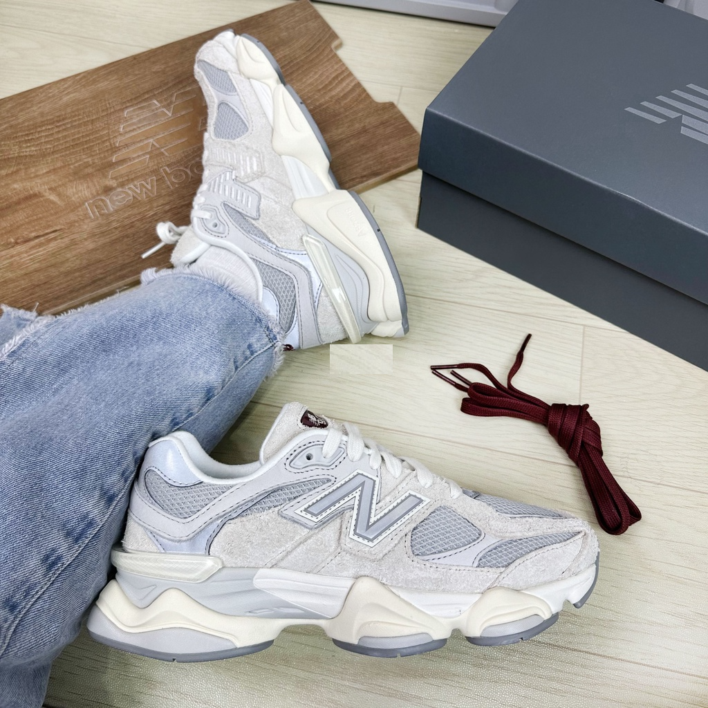 Giày New Balance 9060 'Lunar New Year Timberwolf Grey' U9060LNY - Ảnh 2