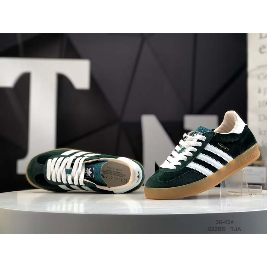 Giày Adidas x Gucci Gazelle 'Green' 707848-9STU0-3170 - Ảnh 3