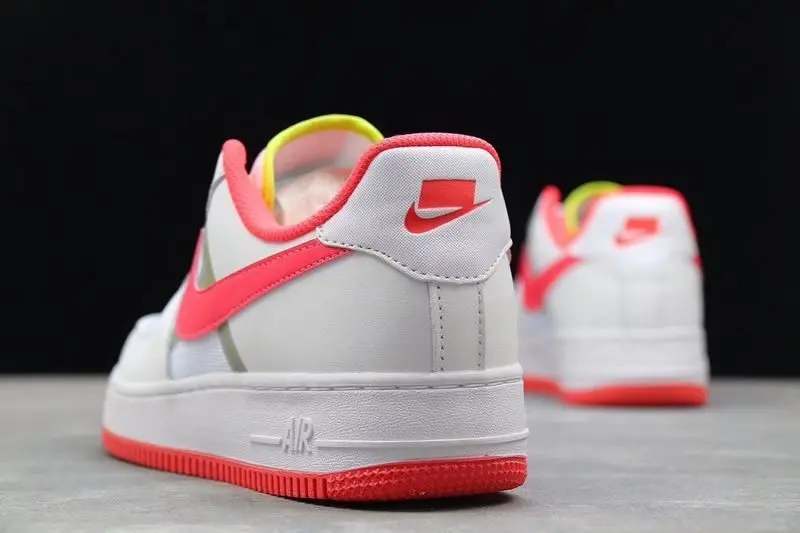 Giày Nike Air Force 1 Low 'Transparent White Crimson' CI0060-102 - Ảnh 3