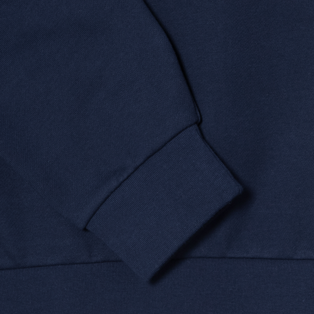 Áo Lacoste Classic Fit Crew Neck Fleece Sweatshirt 'Dark Blue' SH2564-53G-166 - Ảnh 3