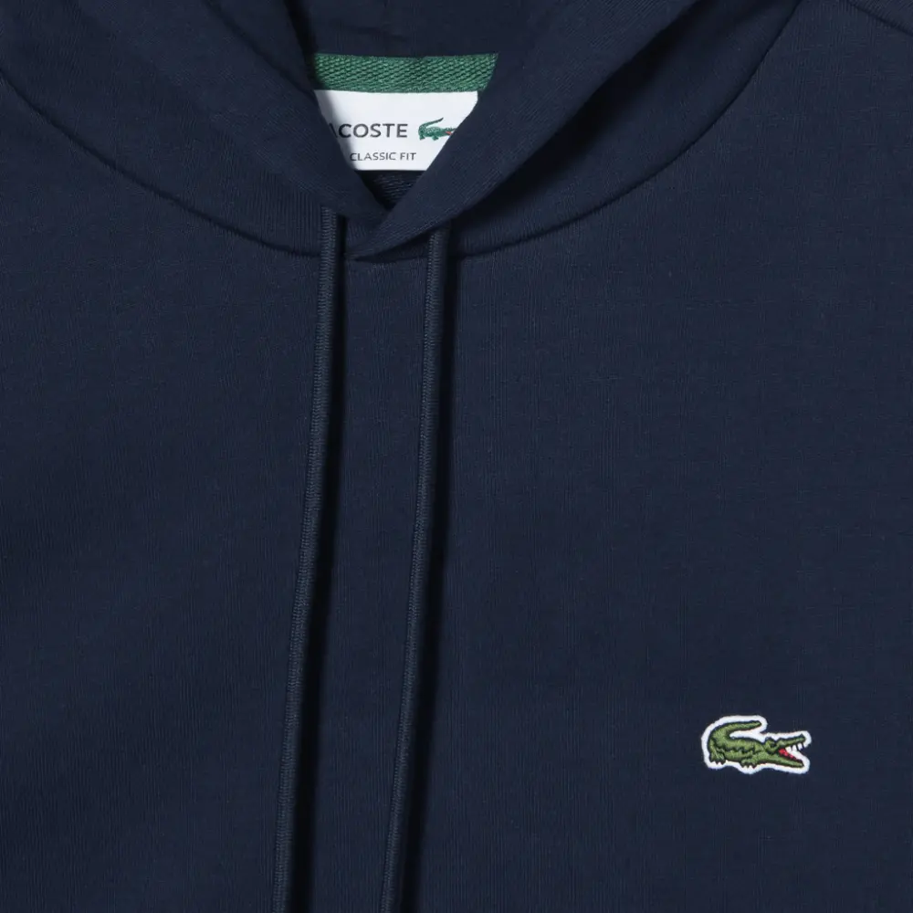 Alternative view of Áo Lacoste Organic Cotton Kangaroo Pocket Sweatshirt 'Blue' SH2567-53G-166
