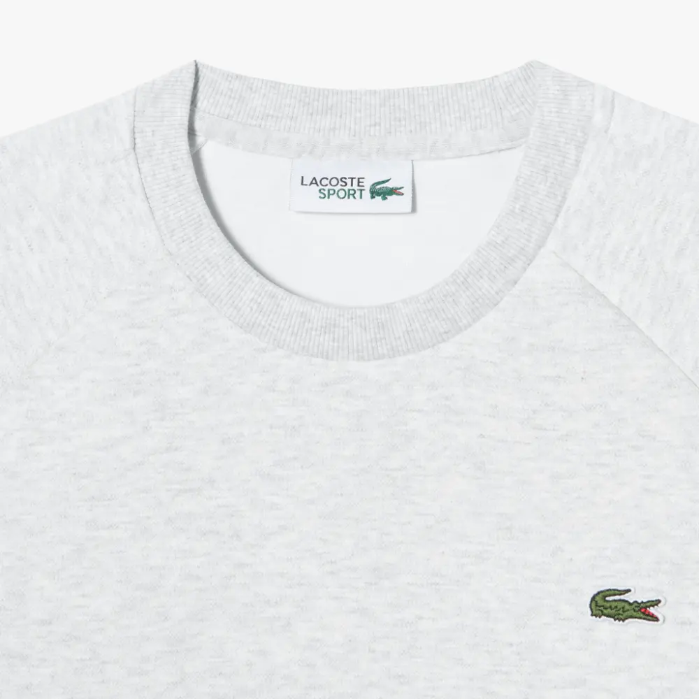 Alternative view of Áo Lacoste Technical Crew Neck Sweatshirt 'Gray' SH762E-53G-70V