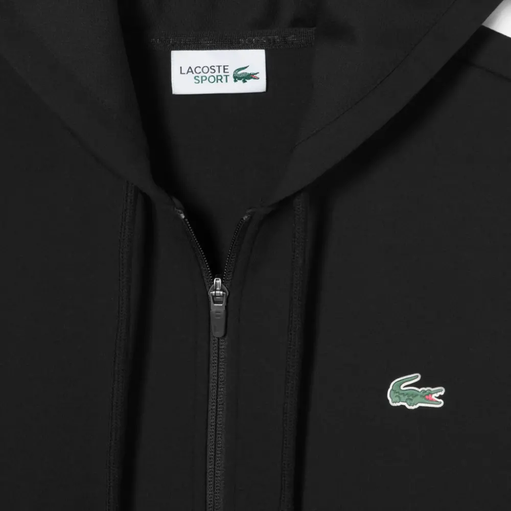 Alternative view of Áo Lacoste Mesh Coloration Easy Sweatshirt 'Black' SH967E-53G-031