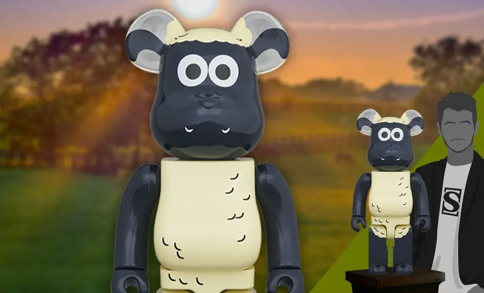 Mô Hình Bearbrick Shaun The Sheep FW21 - Ảnh 3