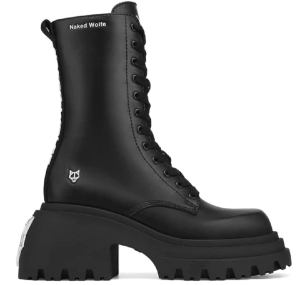 Giày Naked Wolfe Boost SHINE LEATHER 'BLACK'