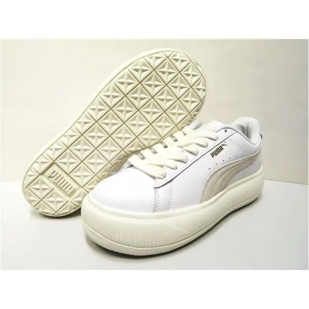 Giày Puma Suede Mayu Leater Wmns 'White' 381042-01 - Ảnh 7