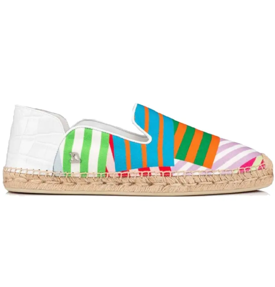 Giày Christian Louboutin Espadon Shoes 'Multicolor' 3220109J322