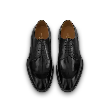 Giày Louis Vuitton Kensington Derbies Black 1A8WCC - Ảnh 5