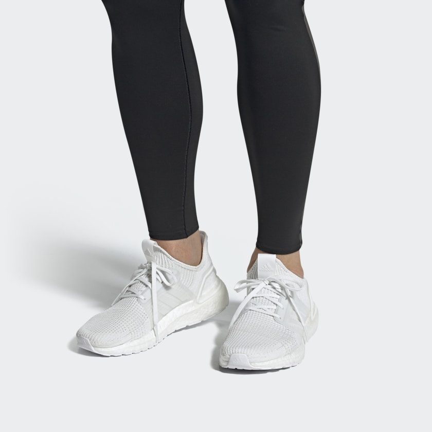 Giày Adidas Wmns UltraBoost 19 'Triple White' G54015 - Ảnh 3
