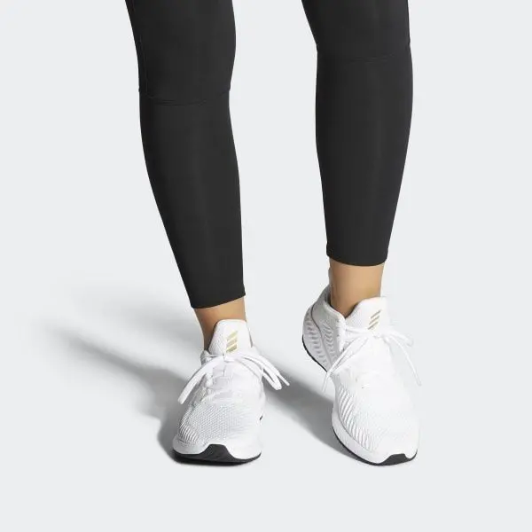 Giày Adidas Wmns Alphabounce+ 3 'White Copper Metallic' EG1386 - Ảnh 8