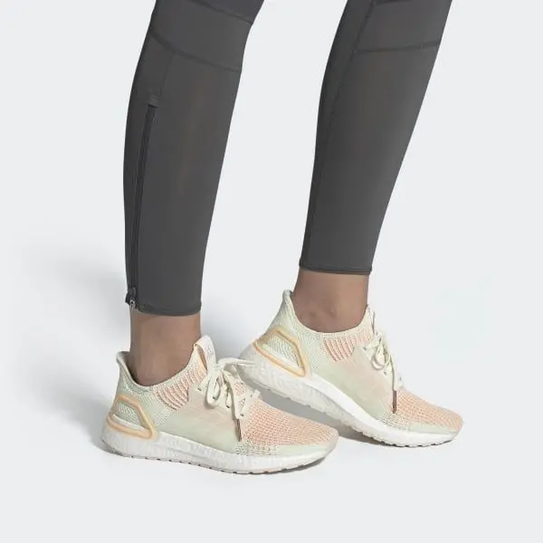 Alternative view of Giày Adidas Wmns UltraBoost 19 'Glow Orange' F34073