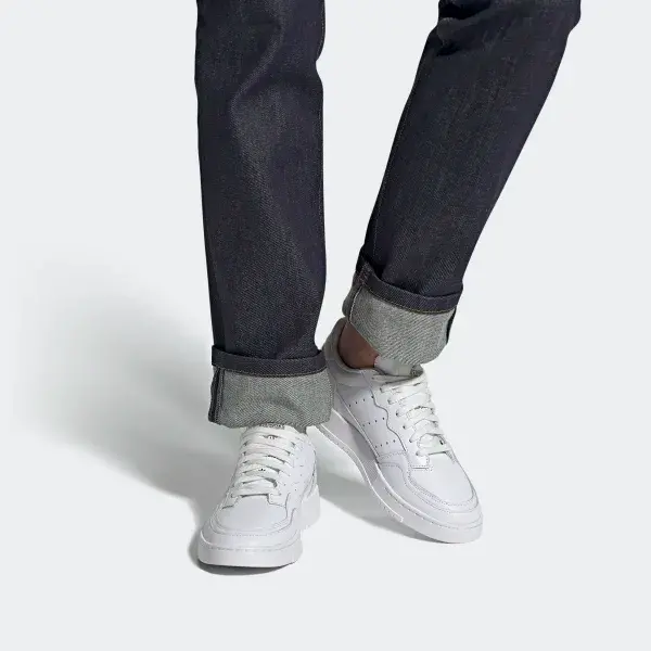 Giày Adidas Supercourt Shoes White FU9955 - Ảnh 8