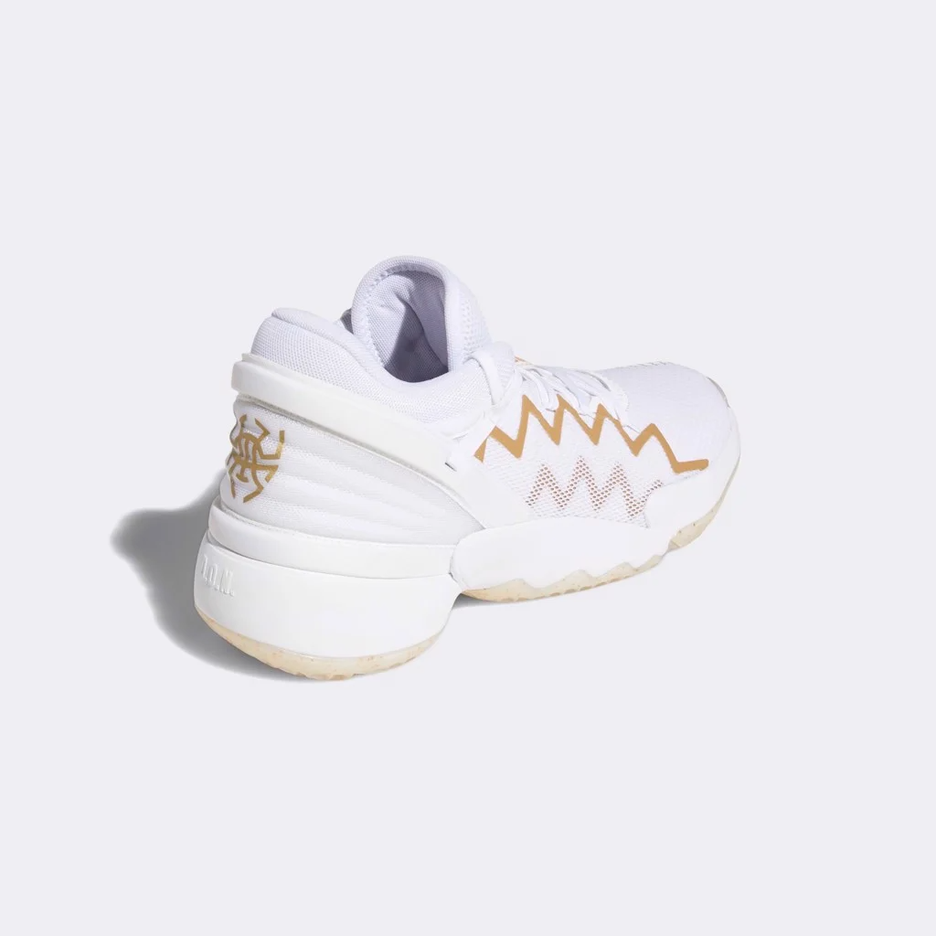 Giày Adidas D.O.N. Issue #2 'White Gold Metallic' FX9431 - Ảnh 3