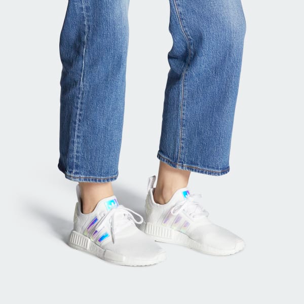 Giày Adidas NMD R1 White Iridescent FY1263 - Ảnh 2