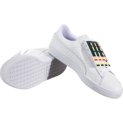 Giày Puma Wmns Basket Badge 'White' 369183-01 - Ảnh 4