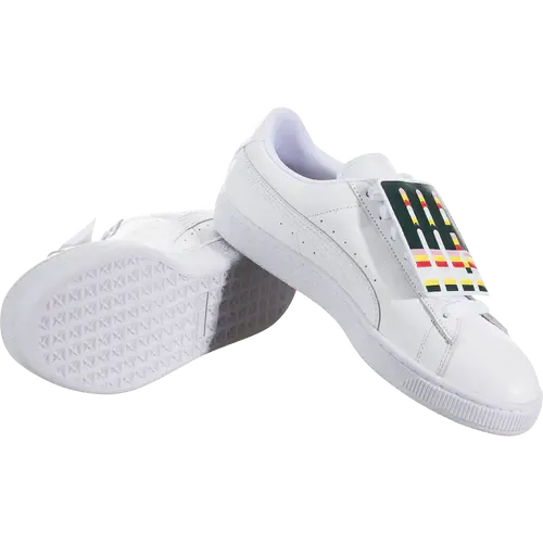 Giày Puma Wmns Basket Badge 'White' 369183-01 - Ảnh 4