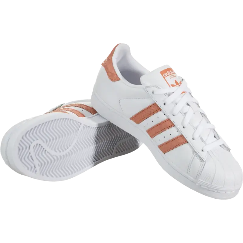 Giày Adidas SuperStar W 'White Chalk Coral' CG5462 - Ảnh 5