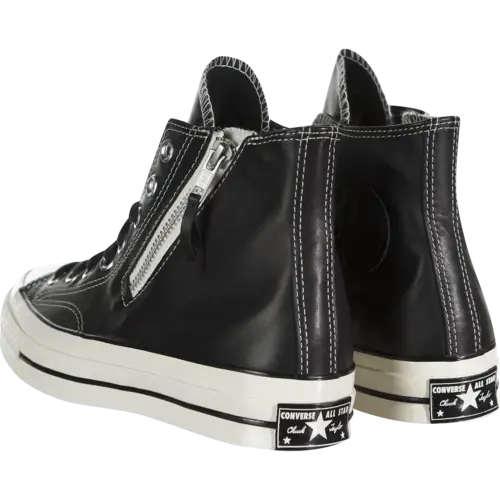 Giày Converse Chuck 70 Side Zip 'Black Egret' 166721C - Ảnh 4