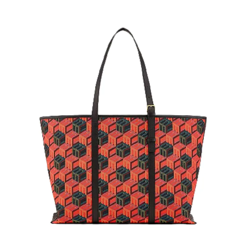 Túi MCM Shopper in Cubic Monogram Jacquard MWPCSCK01MT001