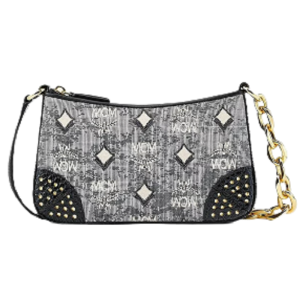 Túi MCM Shoulder Bag in Studded Vintage Monogram Jacquard MWSCSTQ01EG001