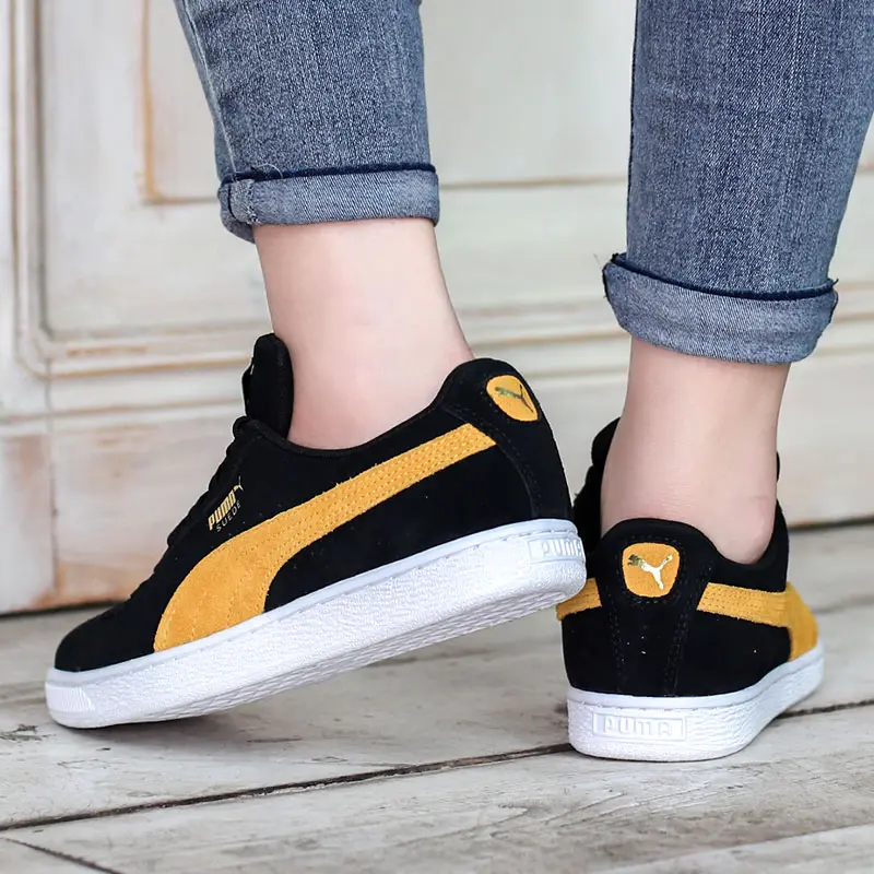 Giày Puma Suede Classic 'Black Golden Rod' 365347-85 - Ảnh 8