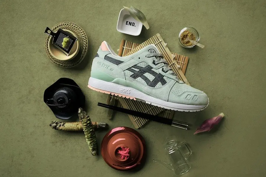 Alternative view of Giày END. x Asics Gel Lyte 3 'Wasabi' H7LPK-8512