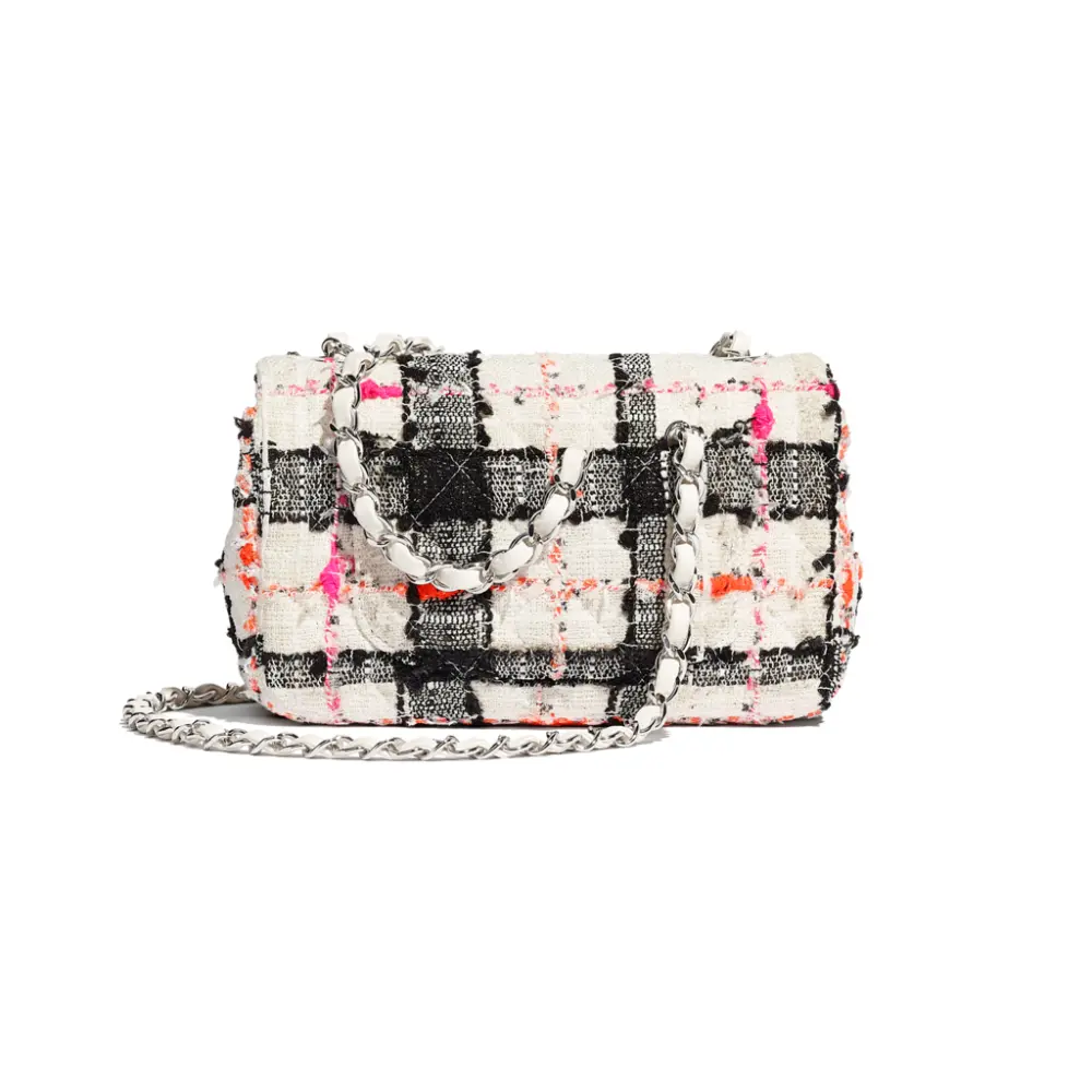 Túi Chanel Mini Flap Bag 'Tweed' A69900-B02803-MH965 - Ảnh 4