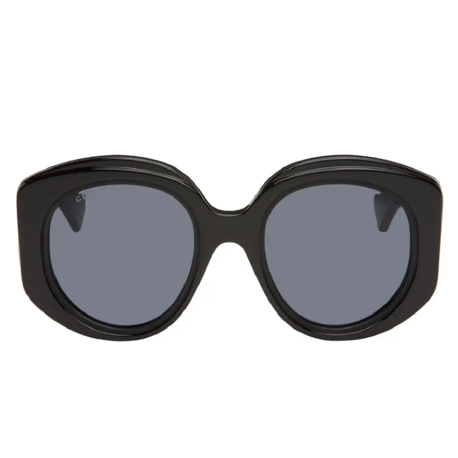 Kính Gucci Oversized Round Sunglasses 'Black' GG1308S-001