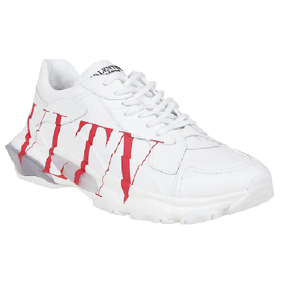 Alternative view of Giày Valentino Homme Blanc Cuir Baskerts WY2S0B21RKWKR5