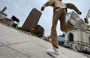 Alternative view of Giày Nike Slam Jam x Dunk High 'White Platinum' DA1639-100