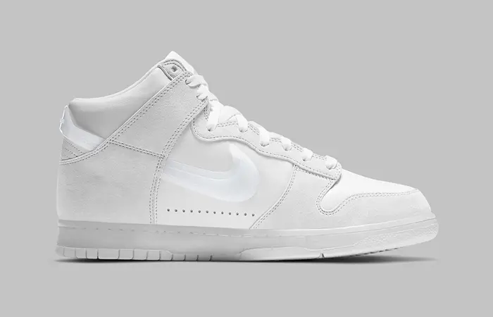 Giày Nike Slam Jam x Dunk High 'White Platinum' DA1639-100 - Ảnh 5