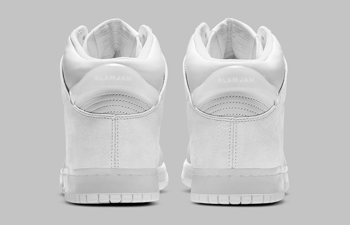 Giày Nike Slam Jam x Dunk High 'White Platinum' DA1639-100 - Ảnh 8