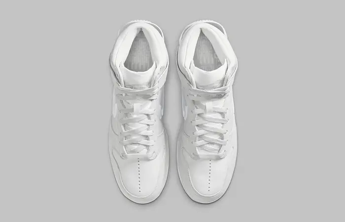 Giày Nike Slam Jam x Dunk High 'White Platinum' DA1639-100 - Ảnh 6