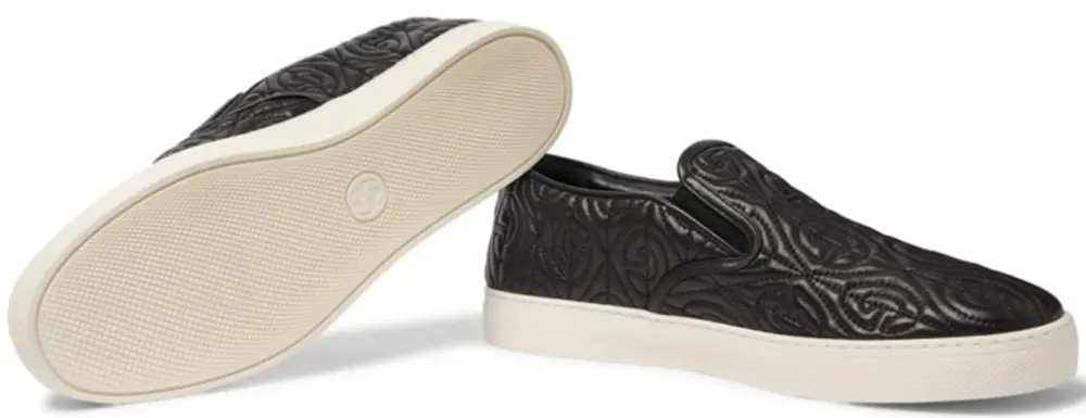 Giày Gucci G 'Black Quilted' 598868-0R0B0-1075 - Ảnh 4