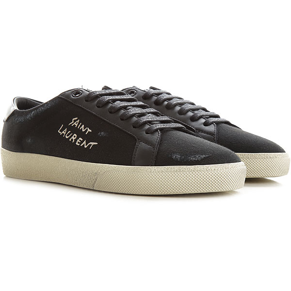 Giày Saint Laurent Court Classic SL06 'Black' 611106-GUP50-1000 - Ảnh 4