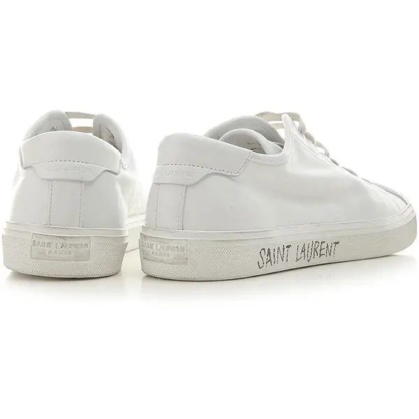 Giày Saint Laurent Malibu Low 'Optic White' 649250-00NG0-9030 - Ảnh 4