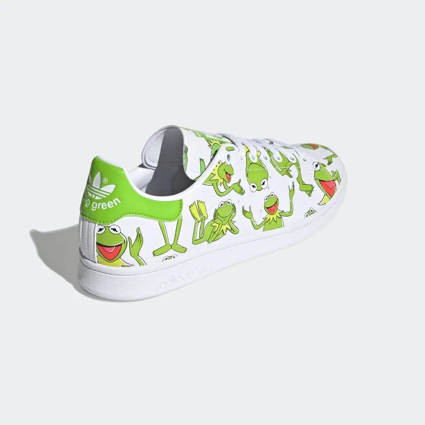 Giày Adidas The Muppets x Stan Smith 'Kermit The Frog Allover Print' FZ2707 - Ảnh 3
