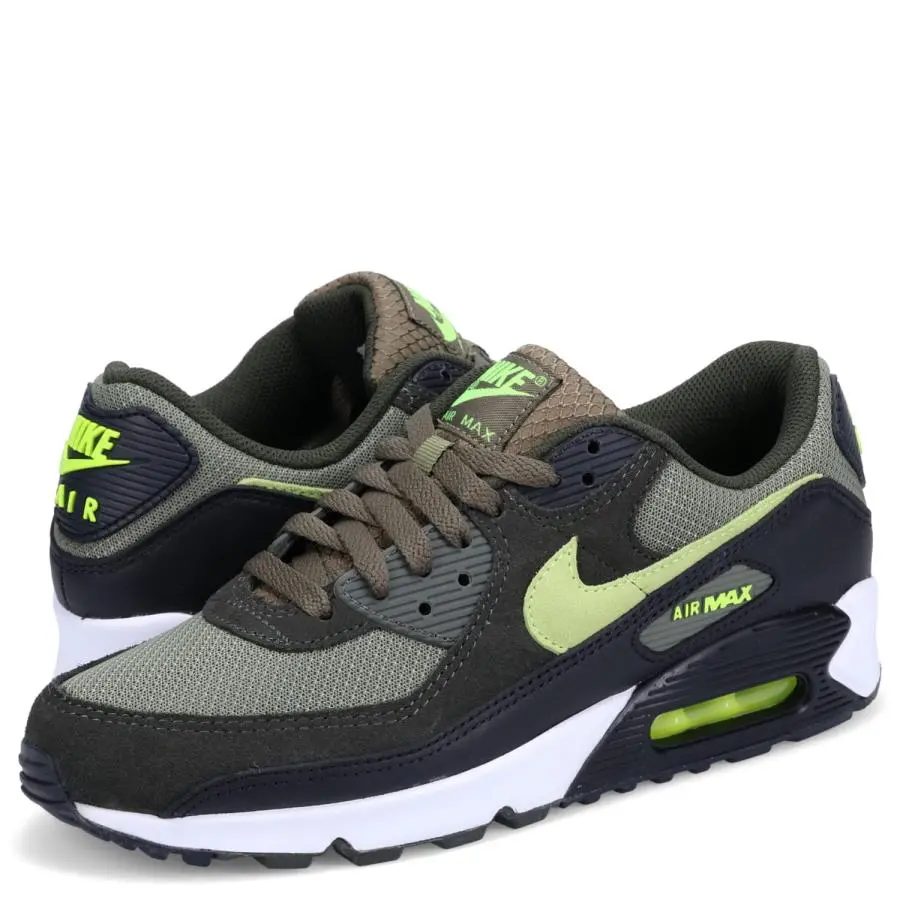 Giày Nike Air Max 90 'Sequoia Volt' DQ4071-200 - Ảnh 3