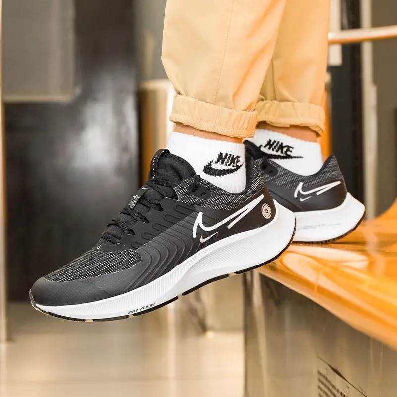 Giày Nike Air Zoom Pegasus 38 'Black White' DC4073-001 - Ảnh 4