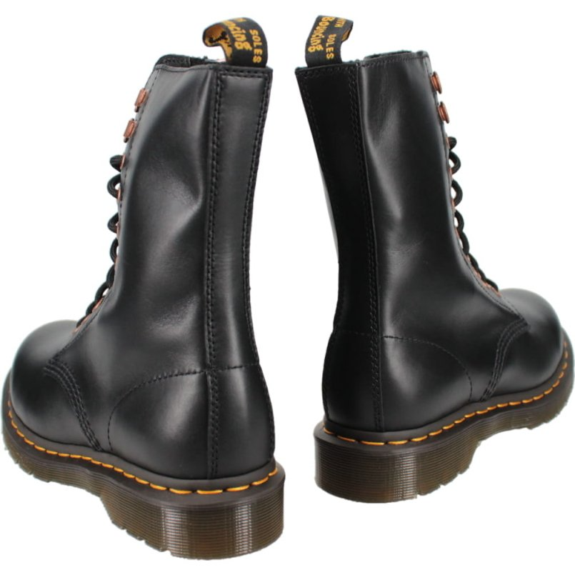Giày Dr.Martens 1490 Rose Gold Hardware Leather 'Black' 26871001 - Ảnh 5