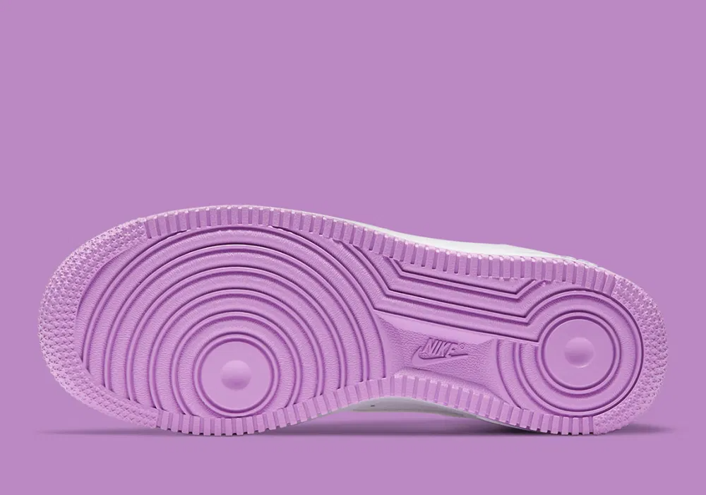 Giày Nike Air Force 1 '07 Low GS 'Contrast Stitch - Fuchsia Glow' CW1575-110 - Ảnh 5
